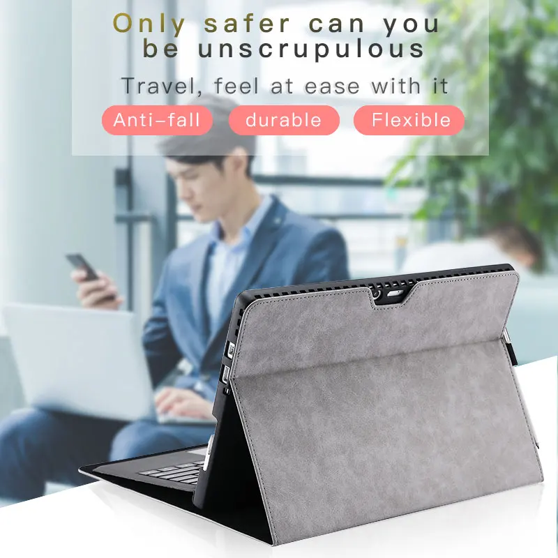 

For Microsoft surface pro 9 pro 8 pro 7 protective sleeve go3 go2 go tablet computer bracket protection soft shell pro4 5 6 case