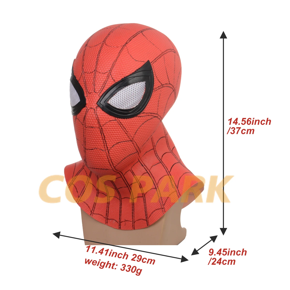 Женская латексная маска с капюшоном Человека-паука Стик Майлс Моралес косплей