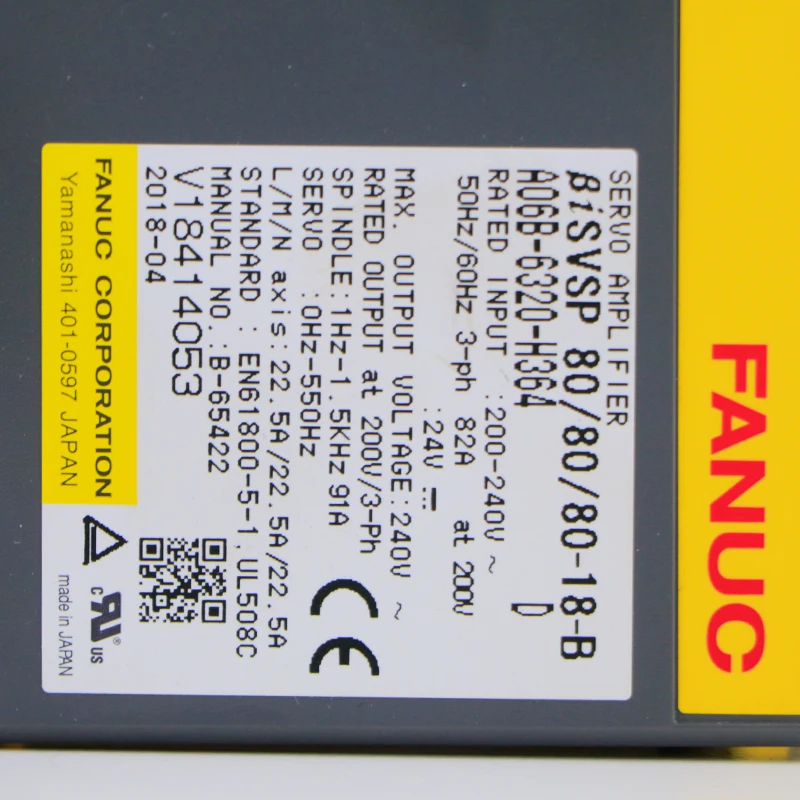 Рисунок 5 - A06B-6320-H364 FANUC Сервоусилитель