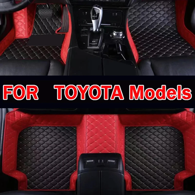 Автомобильный напольный коврик для TOYOTA E160 Corolla H Hatch CAMRY XV30 XV40 XV50 Land Cruiser 100
