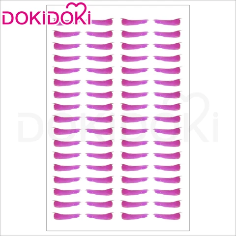 Jinxx Vii Косплей Татуировка Игра Косплей DokiDoki Jinxx Косплей Реквизит Синие Татуировки Наклейки VII Косплей Аксессуар Хэллоуин