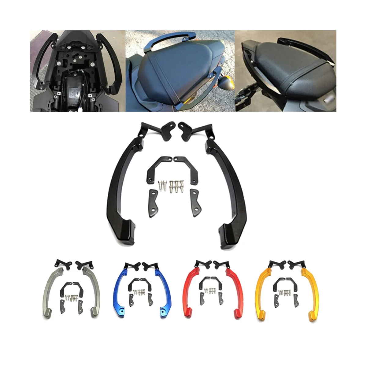 Задний подлокотник для мотоцикла задний аксессуары Mt07 E