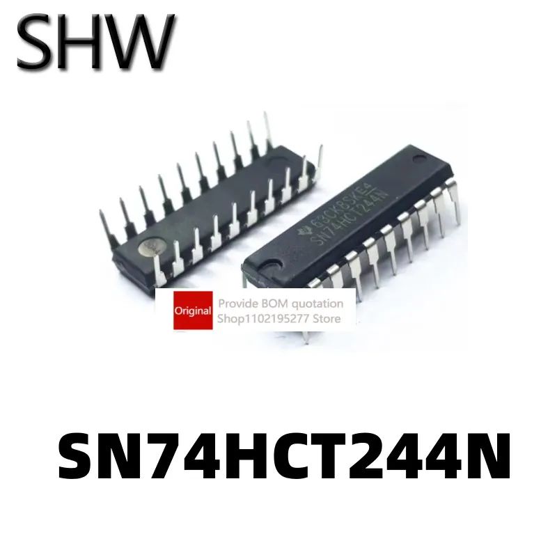 

1 шт. 74HCT244N SN74HCT244N MC74HCT244N встроенный DIP-20