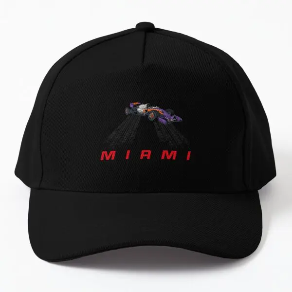 

F 1 Miami Gp Aqua Baseball Cap Hat Czapka Sun Black Spring Outdoor Fish Casquette Mens Summer Solid Color Snapback Boys