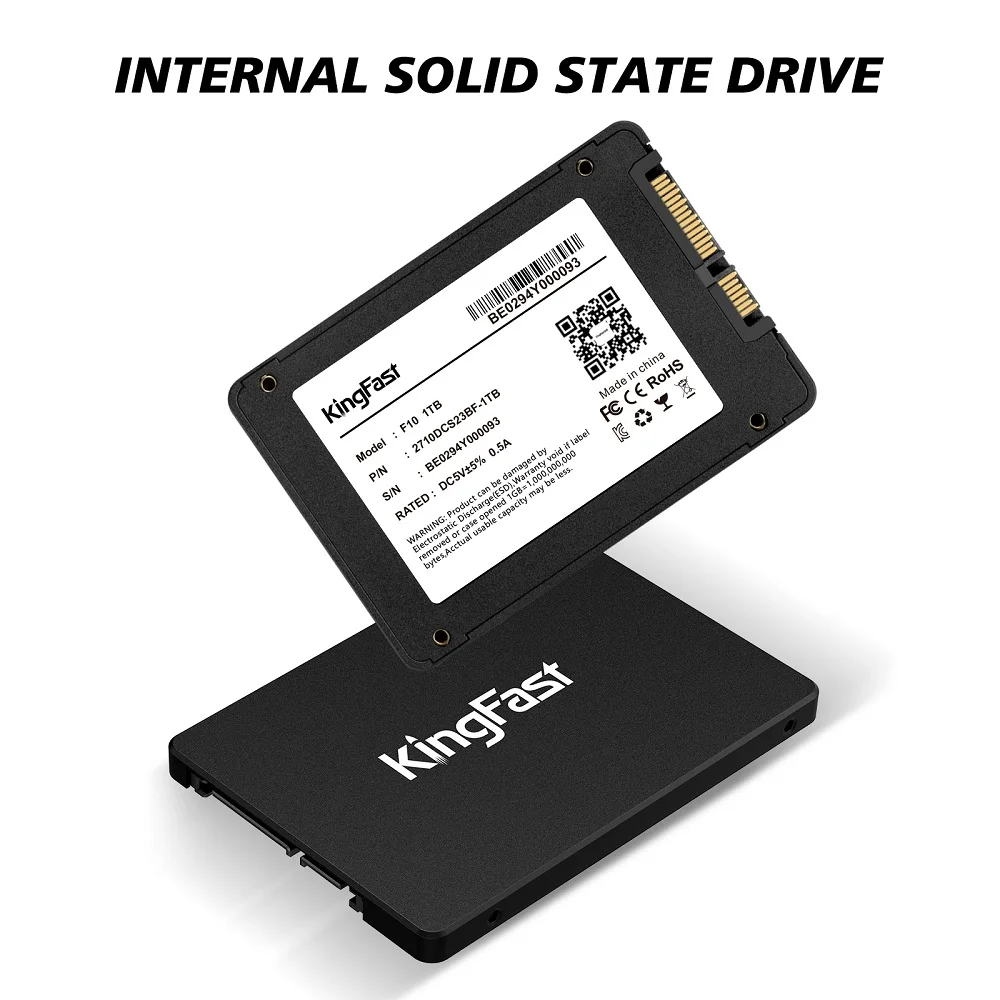 KingFast Твердотельный накопитель SSD 1 ТБ 2 240 ГБ 120 128 256 480 512 500 Гб 5 дюйма Sata 3 жесткий - Фото №1