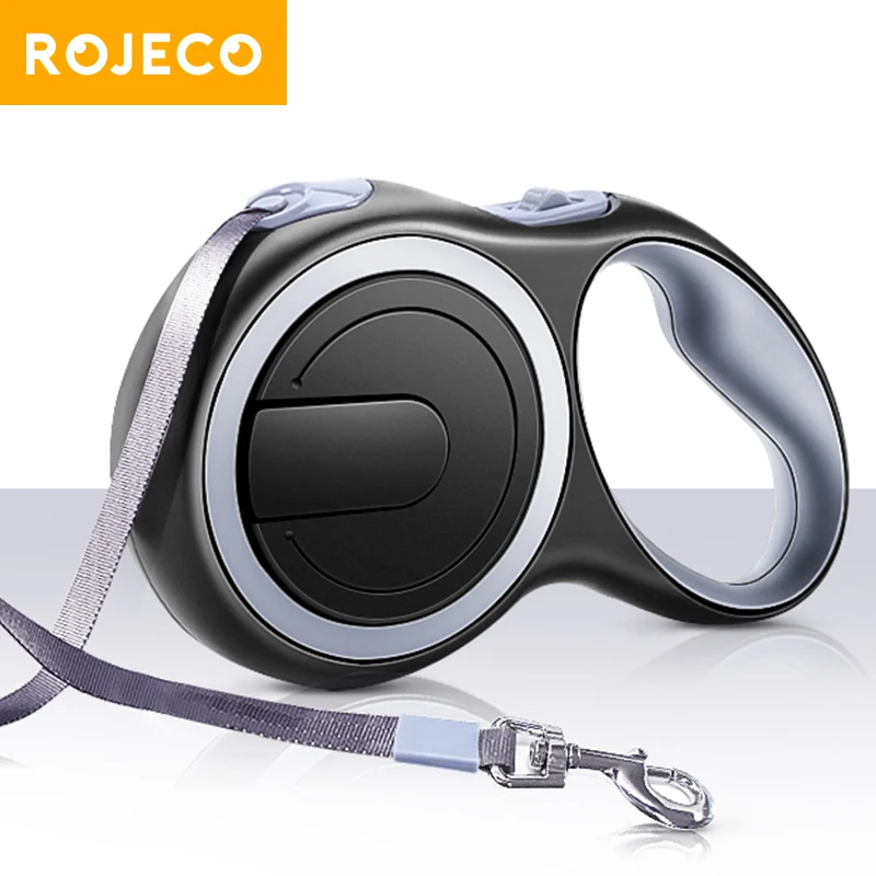 

Автоматический выдвижной поводок ROJECO для собак, регулируемый поводок для прогулок и бега с кошками и собаками