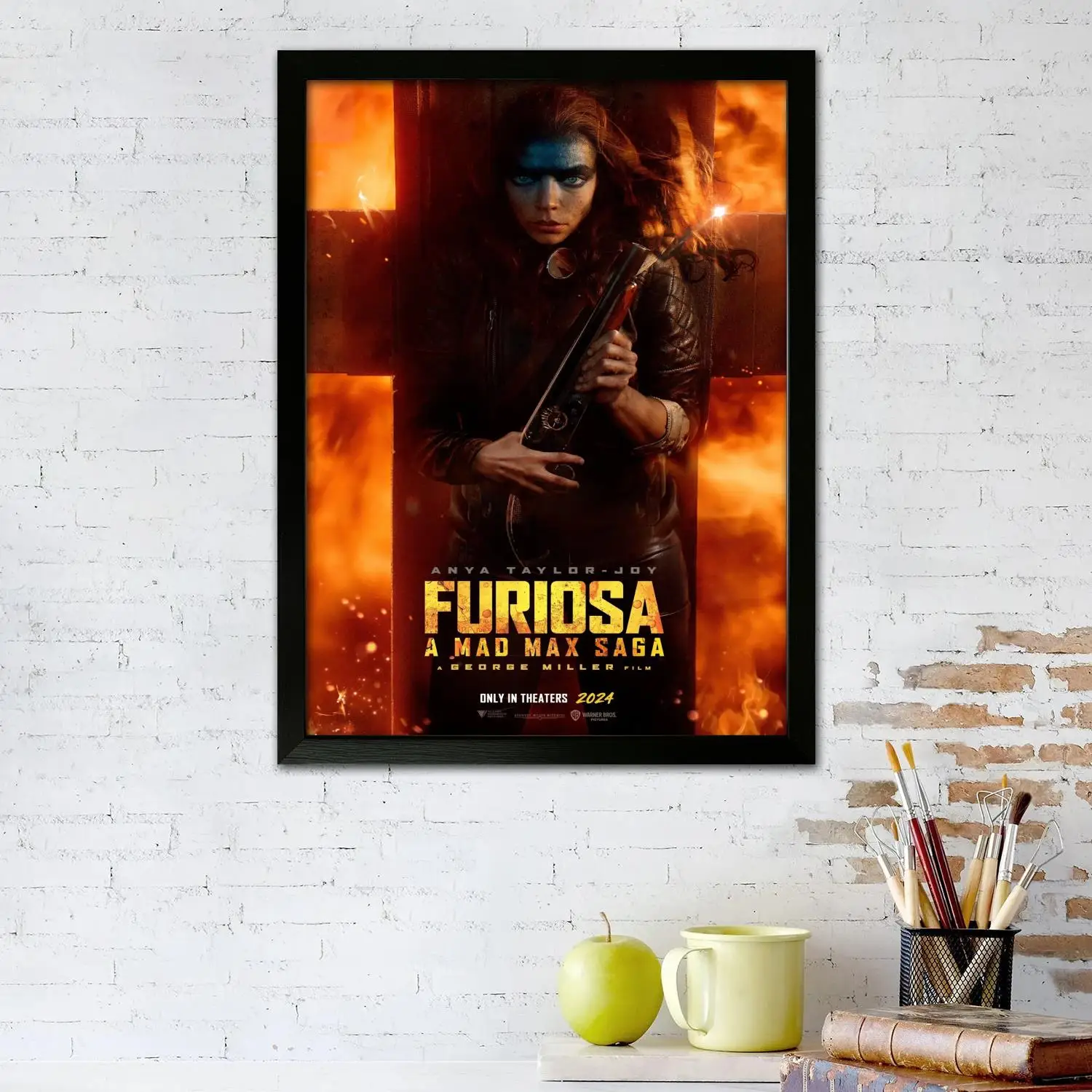 Furiosa A Mad Max Saga холст художественный постер настенная художественная картина с