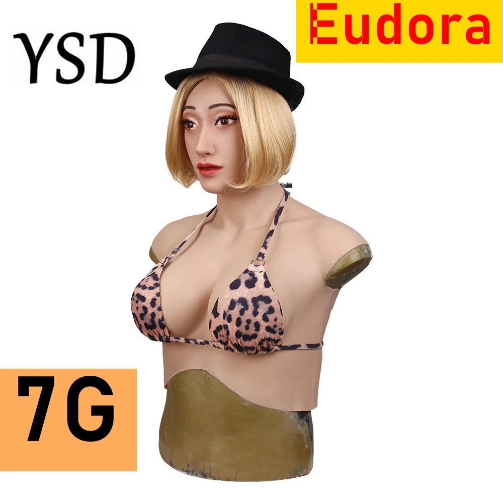 

Искусственная грудь Eudora 7 г, реалистичные мягкие силиконовые женские силиконовые формы для груди с маской для трансвеститов, трансгендер, т...