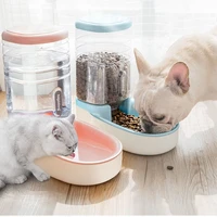 3 8l automatic non slip dog cat bowl automatic pet dog feeder waterer food feeder bowl water dispenser for cat dog accessories