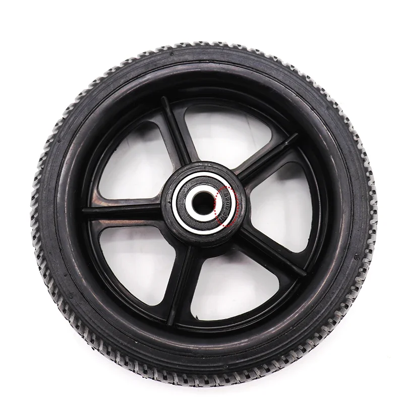 6 5 дюймовые сплошные колеса дюйма взрывоустойчивые ненадувные шины для