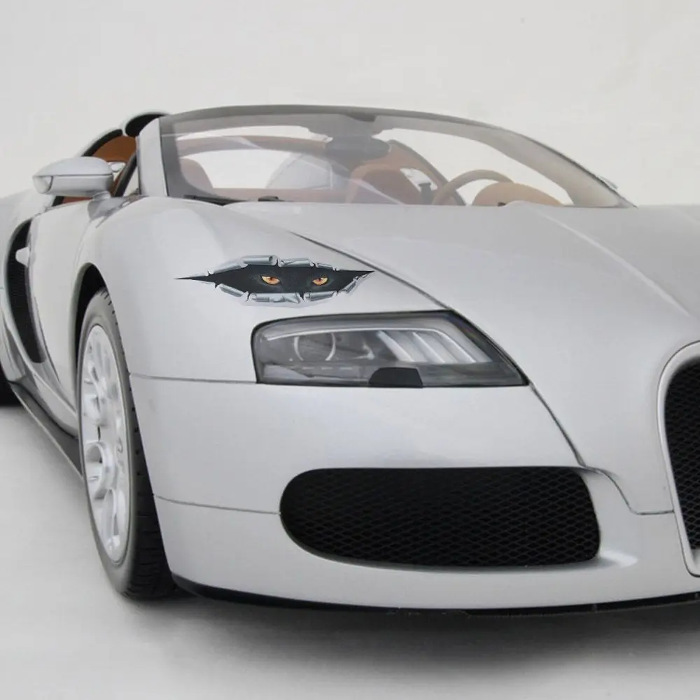 Автомобильный Стайлинг декоративные наклейки все глаза автомобили забавный 3D