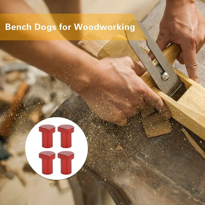 Верстак для собак 8 шт. в упаковке из алюминиевого сплава настольный упор красное