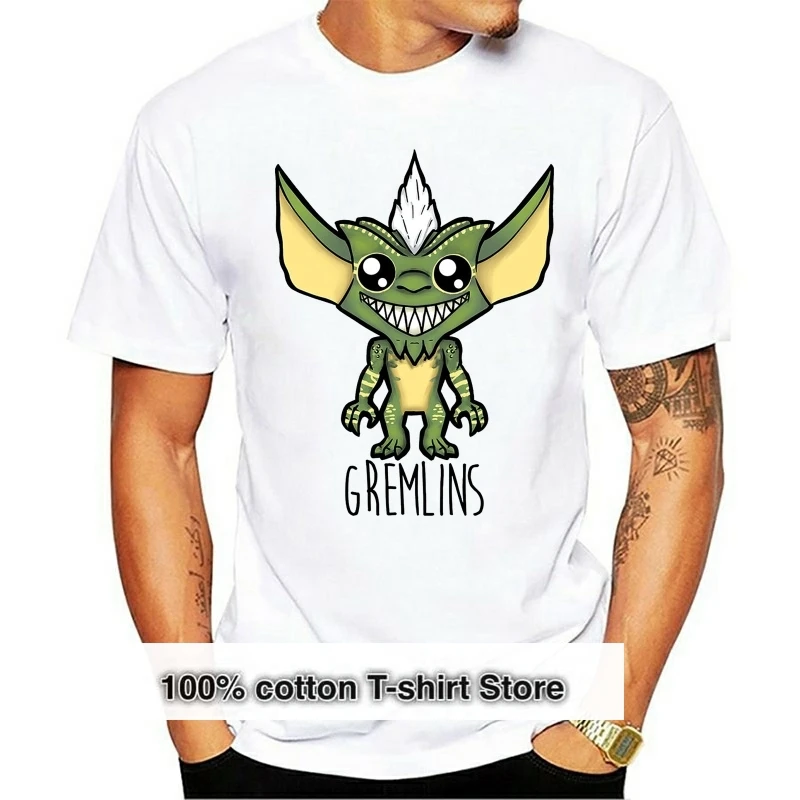 

Gremlin Cute Gizmo Gremlins Stripe Mogwai Illustration Graphic Inspired T-shirt