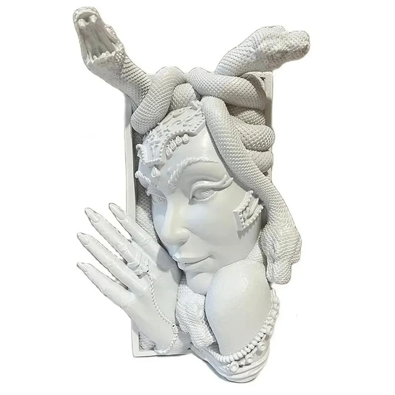 Декоративные подставки для книг LICG уникальные наконечники со змеиным лицом