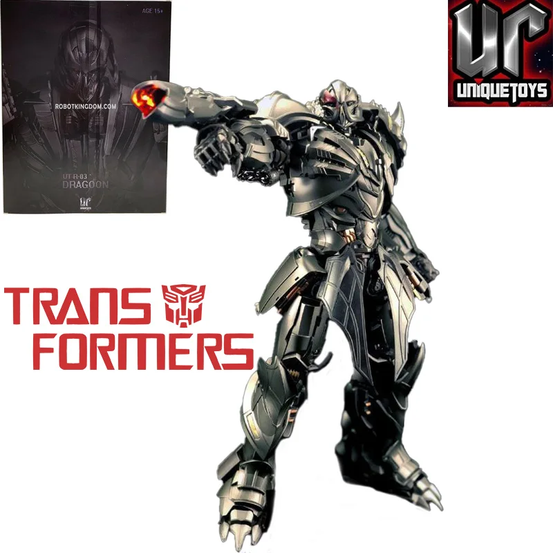 

Unique Toys Transformers R-03 Megatron Action Figure Free Shipping Hobby Collecting Model Toys Birthday Present 32Cm Gifts