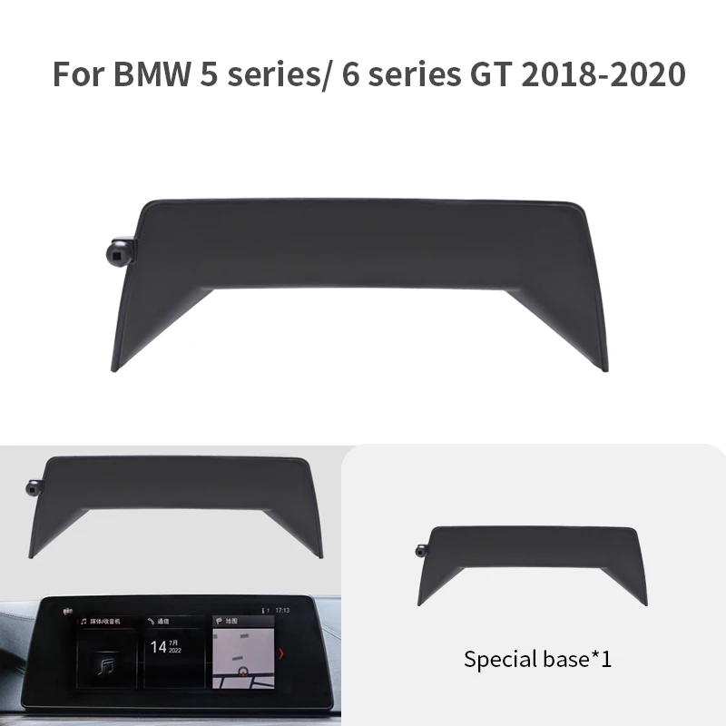 

For BMW 5 6 Series GT 525i 530i 540i F10 F11 F18 G30 G31 G32 G38 2018-2020 Car Mobile Phone Mount Holder Screen Base Accessories
