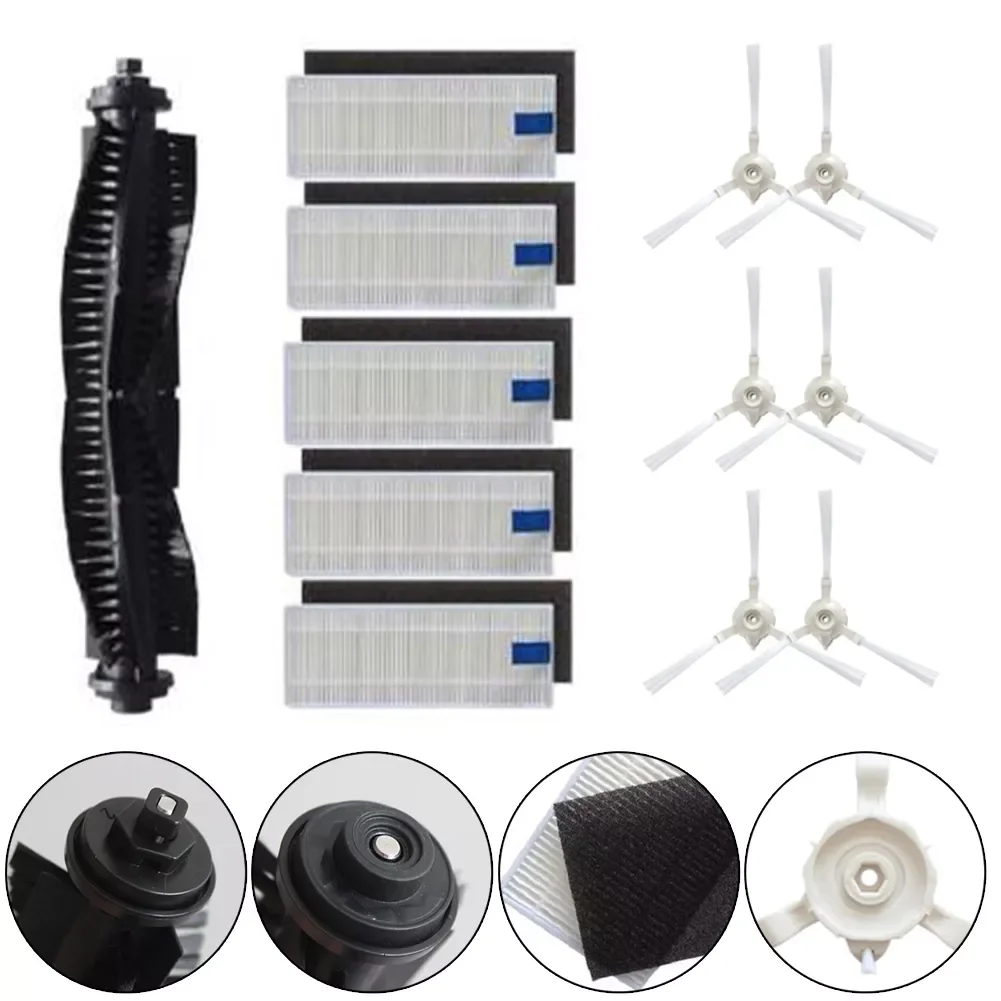 

NEW Main Roller Brush Side Brush Filter For Tefal Rowenta X-plorer Serie 75 RG7687 RR7687WH Vacuum Cleaner Replacement Accessori