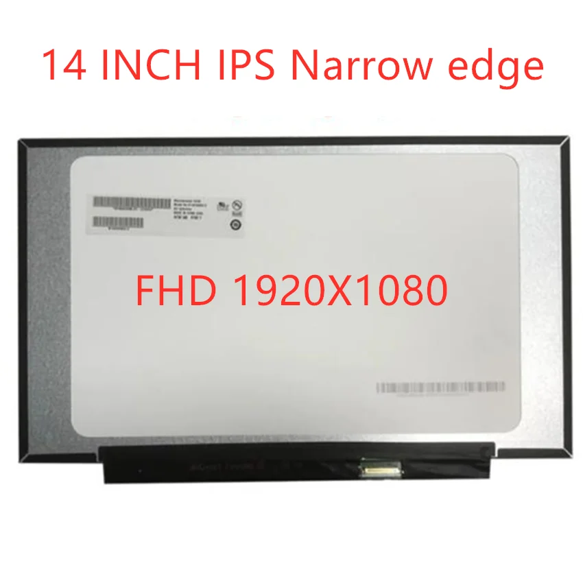 14-дюймовый ноутбук IPS ЖК-экран B140HAN04.0 N140HCA-EAC LM140LF3L NV140FHM-N48 1920*1080 30-контактный