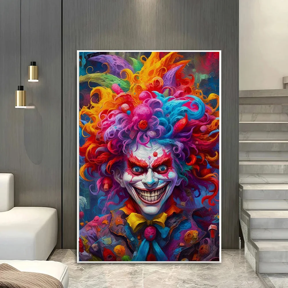 Классический ужас дневные картины для гостиной домашний декор Хэллоуин страшная