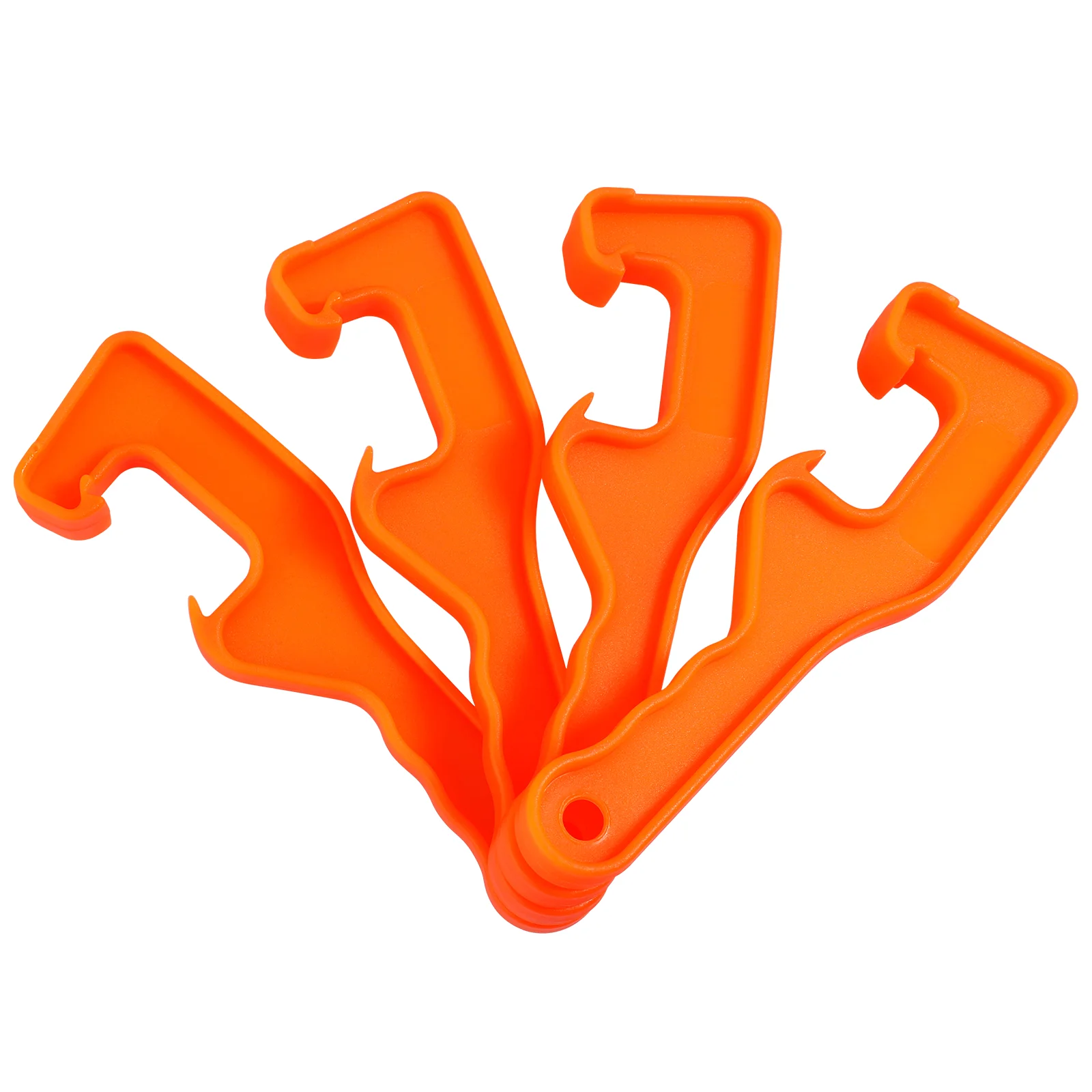 

4 шт. открывалка для крышки ведра, пластиковый ключ, Открыватель ведра, инструмент для открывания ведра, подъемник крышки ведра (случайный цвет)