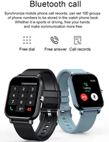 y30 smart watch bluetooth5 0 sports mode measure the current heart rate bt music message notification smart lock touch screen