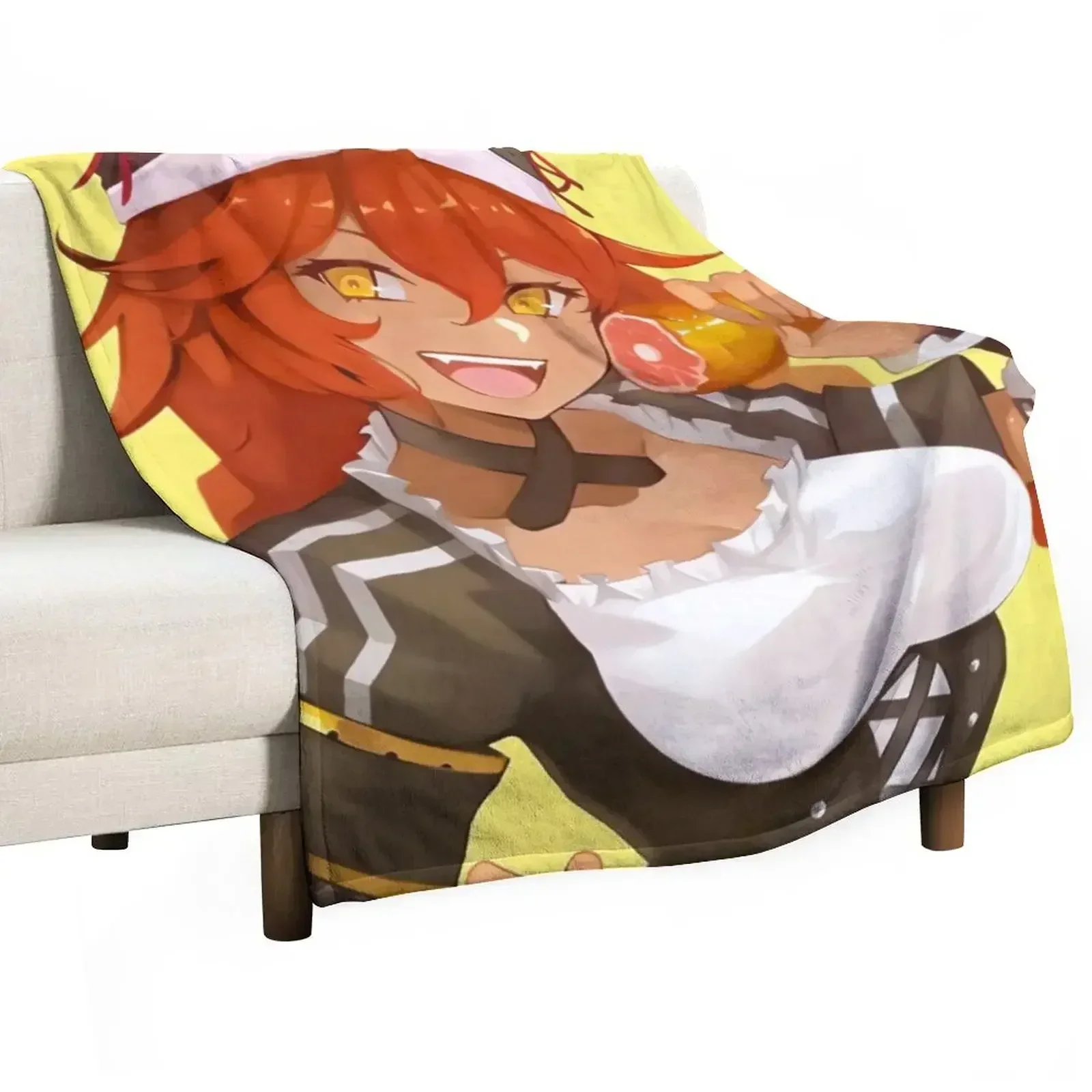 Lupusregina Beta Overlord Artwork для одеяла Wibu пушистые плюшевые