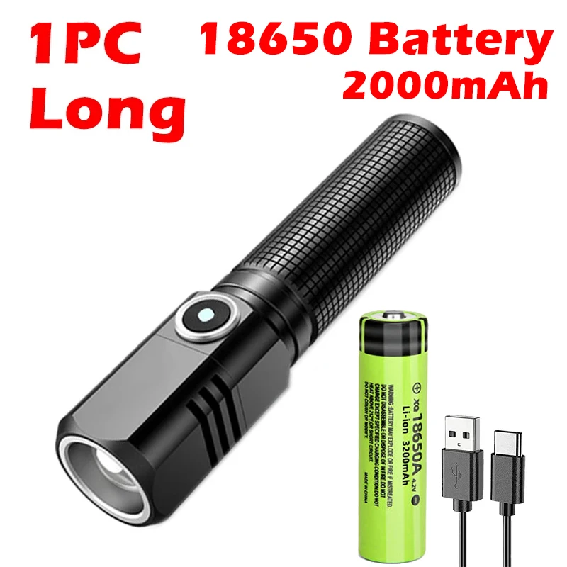 

Мини-фонарь XHP50 LED USB-C