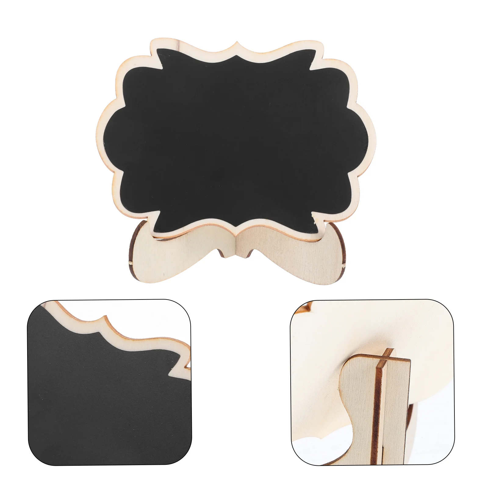 10 шт. маленькие деревянные украшения для дома этикетки еды таблички вечеринок