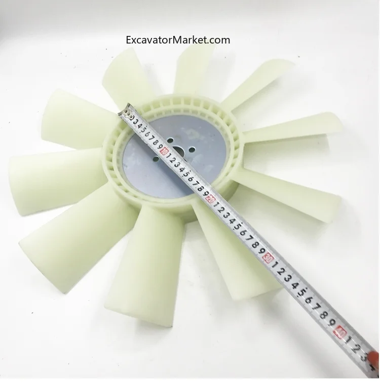 Для экскаватора Daewoo Doosan DH55 SK604 JB1 лопасти вентилятора двигателя Isuzu 10-лопастные