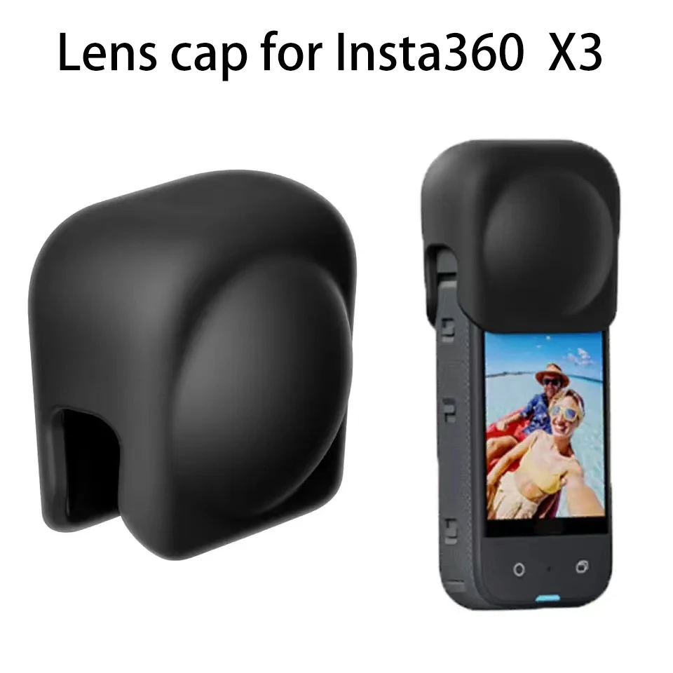 

for Insta360 X3 Lens Protection Cap Silicone Dustproof Protective Cover Accessories New Product Spot
