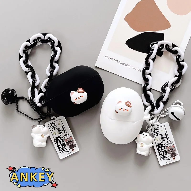 Защитный чехол для Huawei FreeBuds 5, чехол для Freebuds Pro 2 + Pro2 Pro2 +, милый мультяшный чехол для наушников Bluetooth, аксессуары TWS