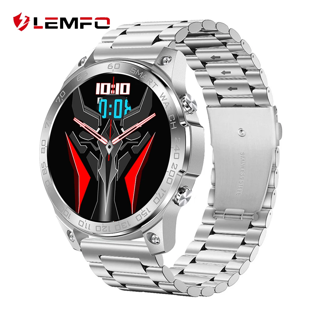 

Смарт-часы LEMFO DM50 мужские, NFC, Amoled, HD экран, Bluetooth, водозащита IP68, аккумулятор 400 мАч, 1,43 дюйма, 466*466, 8763E