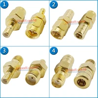 sma female to smb female plug extender disc smb sma gold plated brass straight coaxial rf adapters sma to smb connector socket