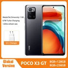 Глобальная версия POCO X3 GT  NFC 8 Гб 128 ГБ256 ГБ 5G 6,6 ''120 Гц DotDisplay MTK 1100 67 Вт 64 мп Тройная камера 5000 мАч