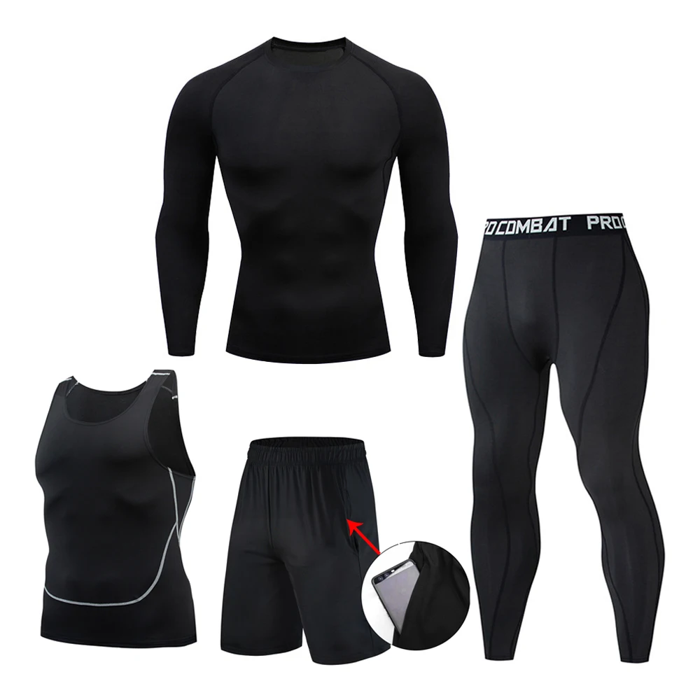 

Cycling Tights Sets Men 2022 Spring Cycling Jersey Long Sleeve Fitness Running Gym Training Suit Quick Dry Base Layer Sportswear