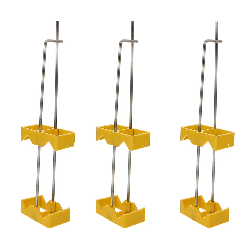 3 шт. пластиковый зажим для окрашивания регулируемая оттенная полка подставка