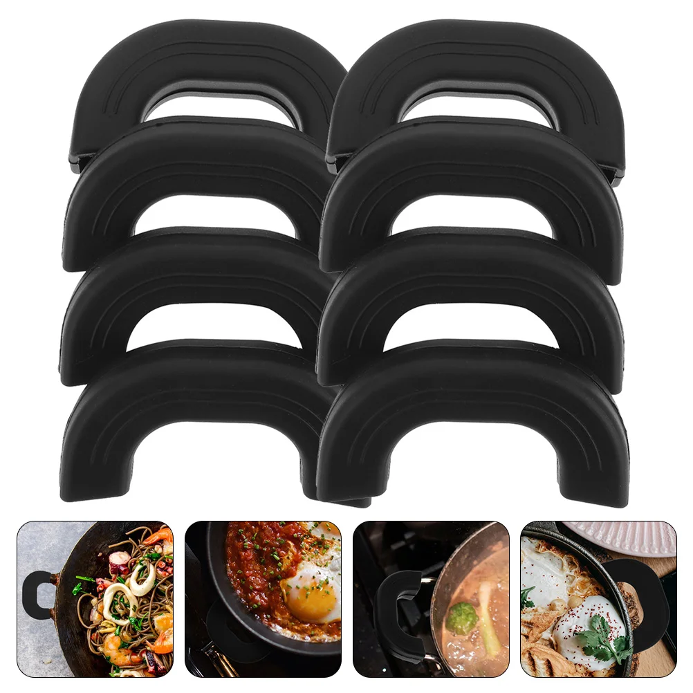 8 шт. чехлы на ручки холодильника серьги-горшки силиконовые держатели практичная