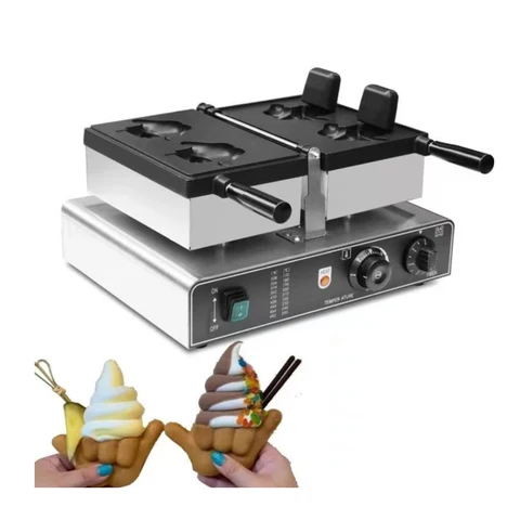 Машина для производства вафель Shaka-Boom, машина для производства мороженого taiyaki, машина для приготовления вафель с открытым ртом