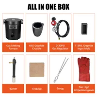 Плавильная газовая печь до 1350 °C (золото, серебро, медь, алюминий, цинк, олово и пр.)#1