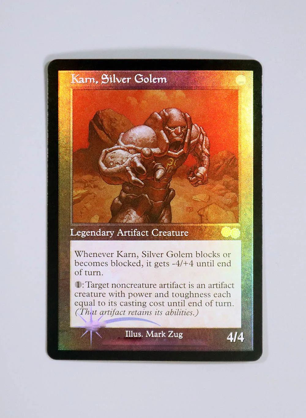 holo/Foil TCG Волшебные прокси-карты Качество игры Прокси Сборная доска Karn liberated karns sylex