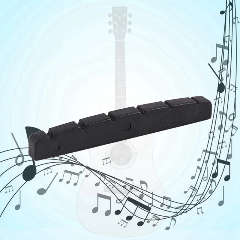 1 самосмазывающаяся шлицевая гайка и 4 штуки пальцевая гитара целлулоидный