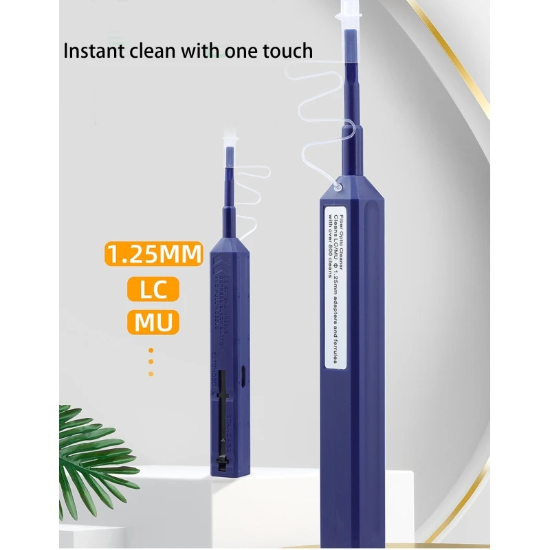 

Fiber Cleaning Pen for , SC & ST Fiber Cleaner 800+ Endface & Optical Cl Dropship