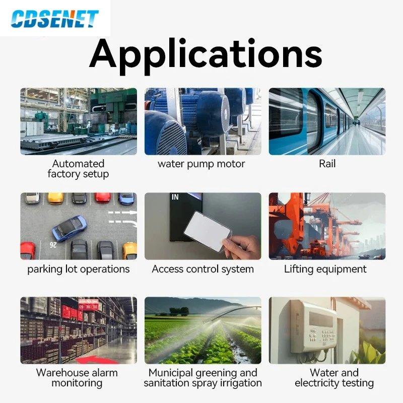 LoRa 433 МГц беспроводной дистанционный синхронизированный переключатель CDSENT E860 серии 248 способов RS48510 км 2 цифровых входавыхода переменного и постоянного тока (art.: 3920d43abd237) - 3920d43abd237
