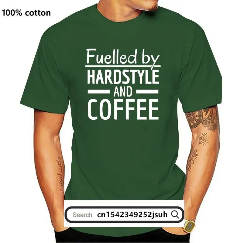 

Новая печать на основе хардстиля и кофе! Футболка Merch в стиле Hardstyle для женщин, классные хипстерские комиксные футболки для взрослых с круглы...