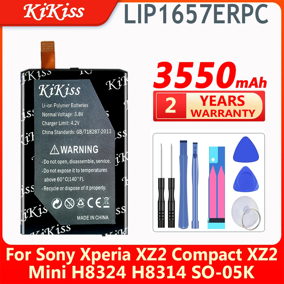 

Аккумуляторная батарея KiKiss 3550 мАч для Sony Xperia XZ2 Compact XZ2 Mini H8324 H8314