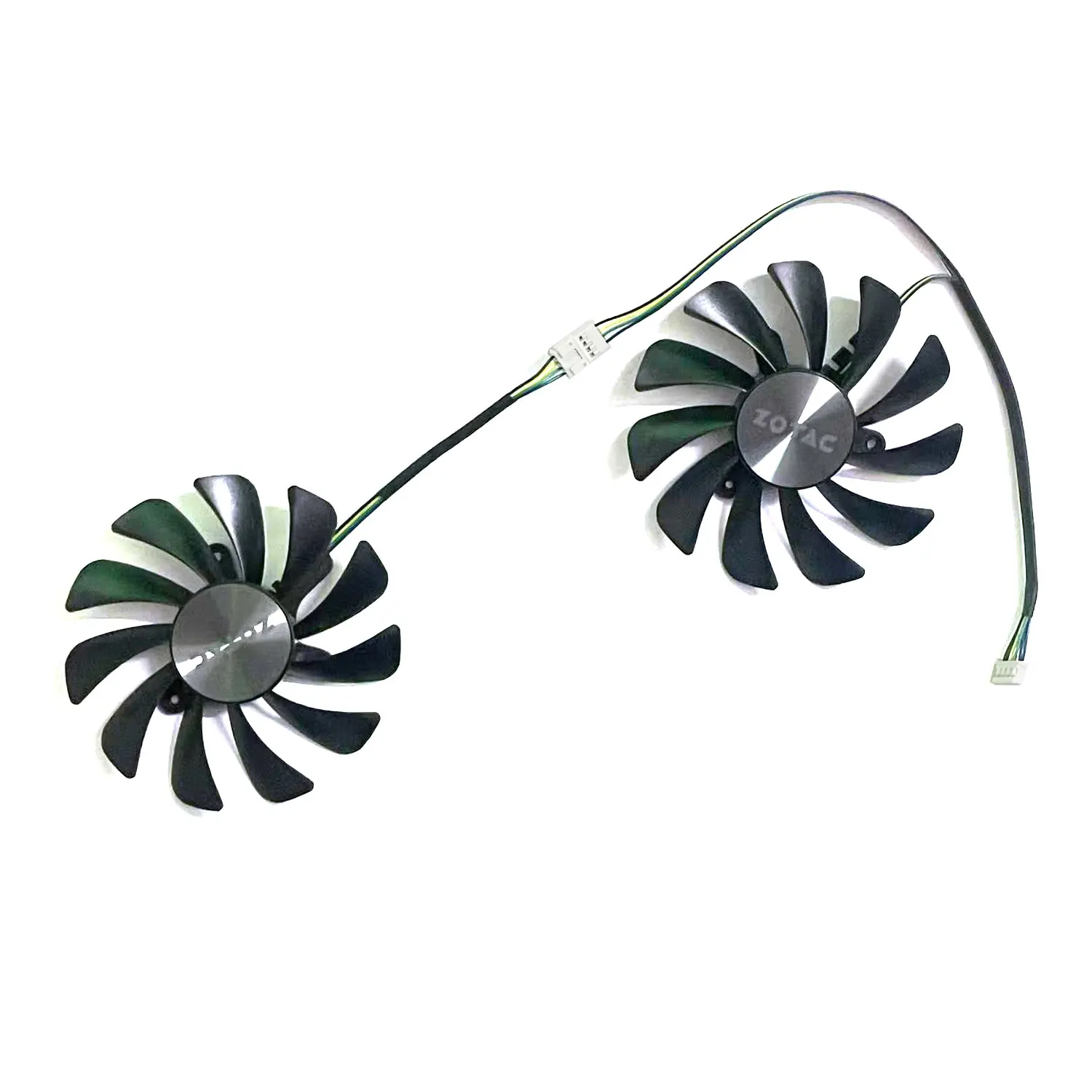 Фото Вентилятор для видеокарты ZOTAC GeForce GTX1070ti 1080ti 11GB AMP, 95 мм, 4-контактный, GAA8S2U, для GTX1080TI GPU №2