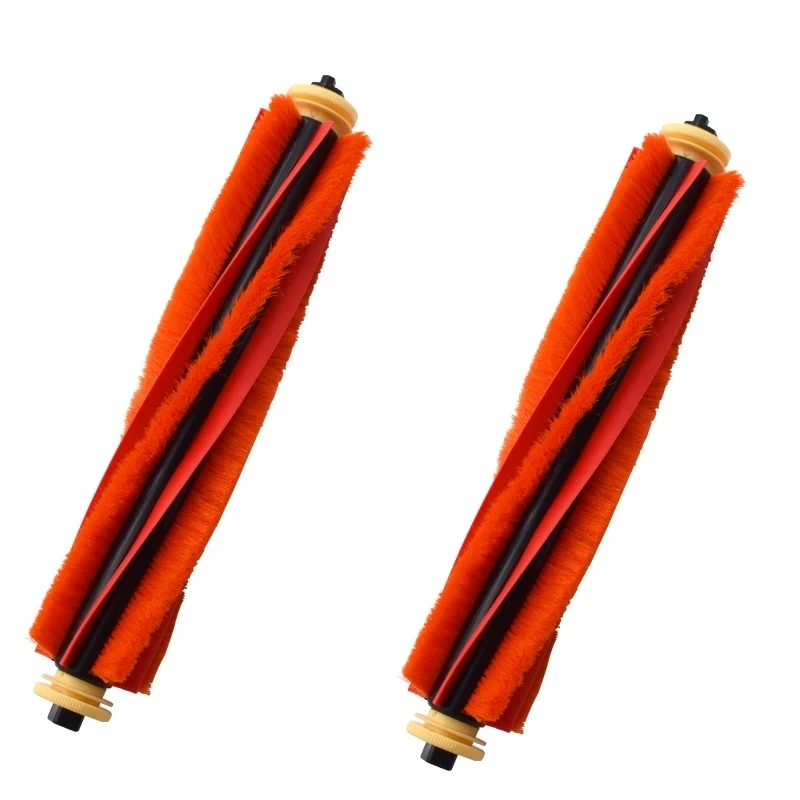 

Top Deals 2Pcs Rubber Main Brush For Roborock S7 Robotic Vacuum Cleaner Parts Upgrade Roller Brush
