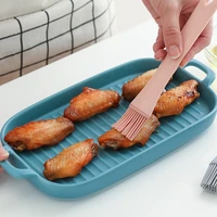 oil brush kitchen pancake oil brush household high temperature resistant non linting silicone barbecue baked food edible brush