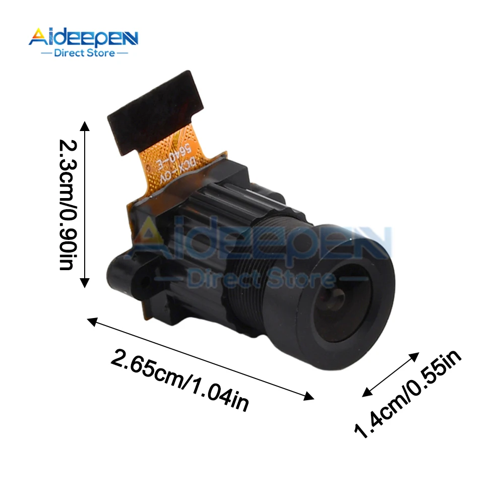 Модуль камеры OV5640 21 мм для ESP32-CAM модуль 5 миллионов пикселей 65 100 130 градусов 24