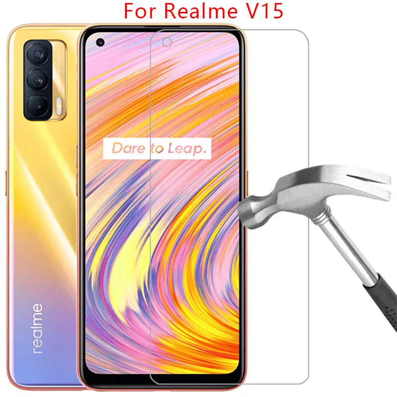 Чехол для realme v15 5g чехол из закаленного стекла Защита экрана для realmev15 v 15 15 v coque 360 realmi reame relme ralme real me mi